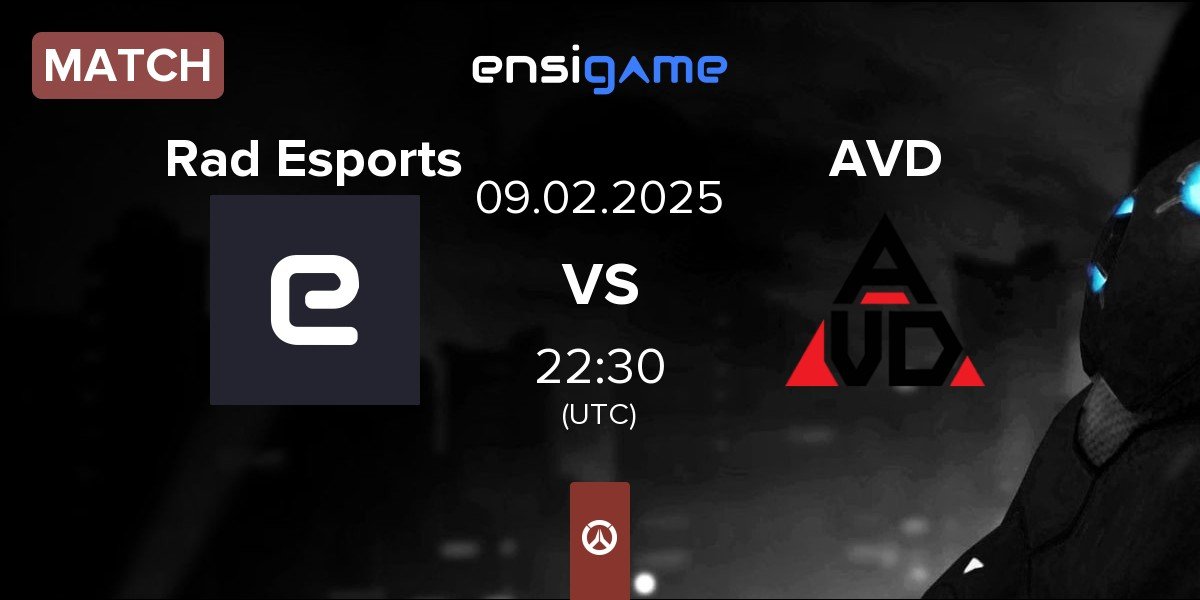 Match Rad Esports vs Avidity AVD | 09.02