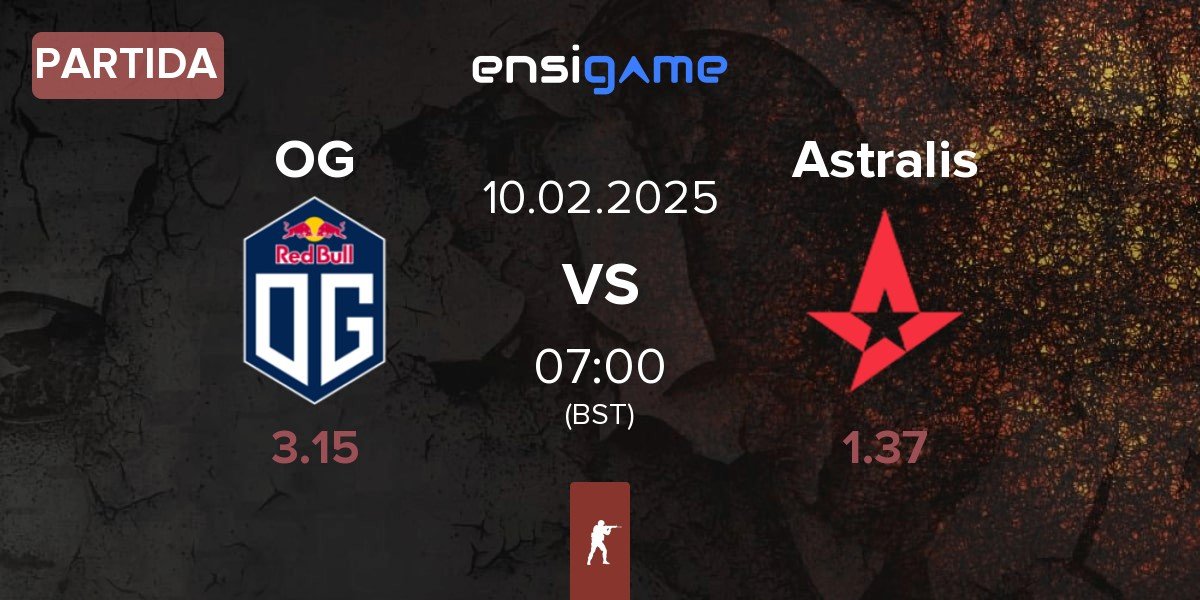 Partida OG Gaming OG vs Astralis | 10.02