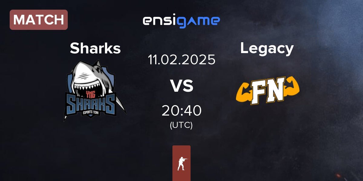 Match Sharks Esports Sharks vs Legacy | 11.02