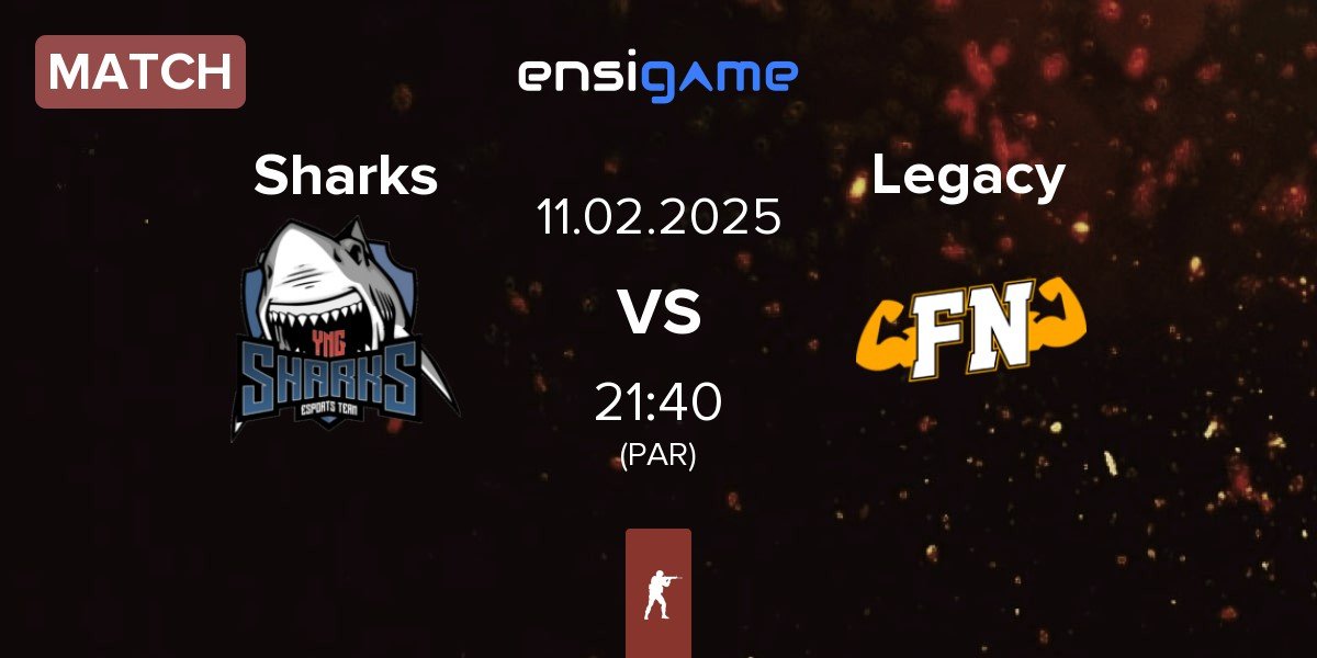 Match Sharks Esports Sharks vs Legacy | 11.02