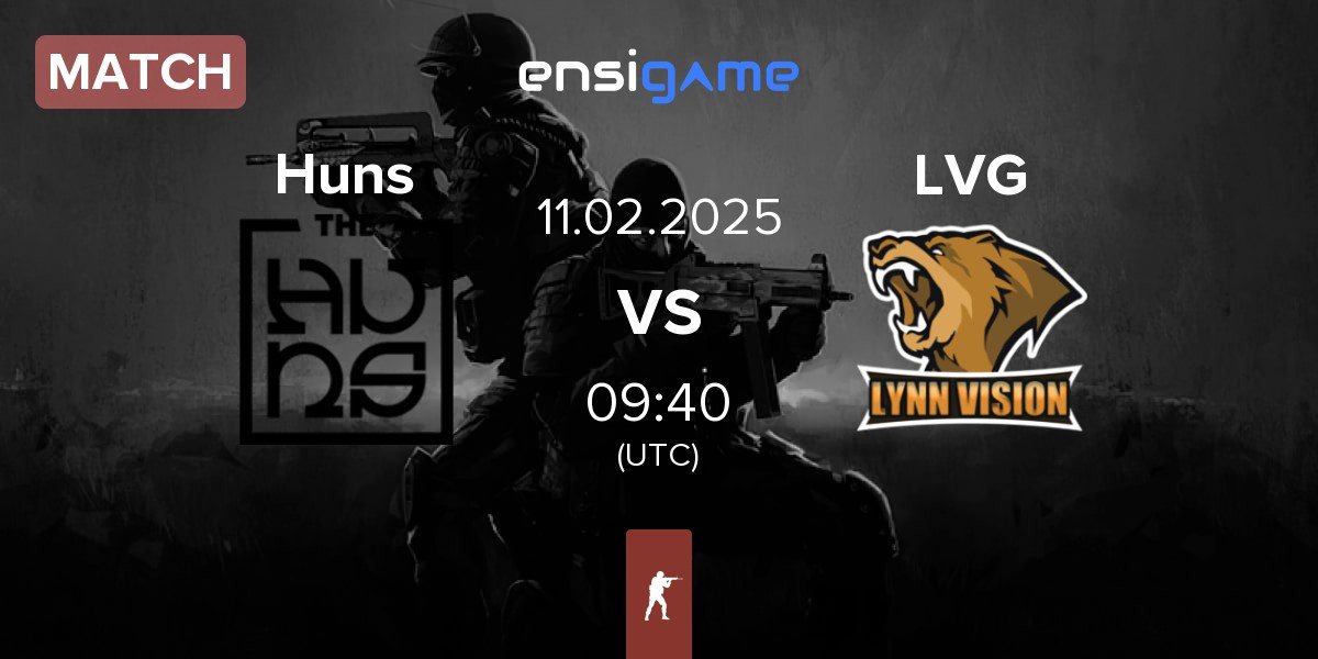 Match The Huns Esports Huns vs Lynn Vision Gaming LVG | 11.02