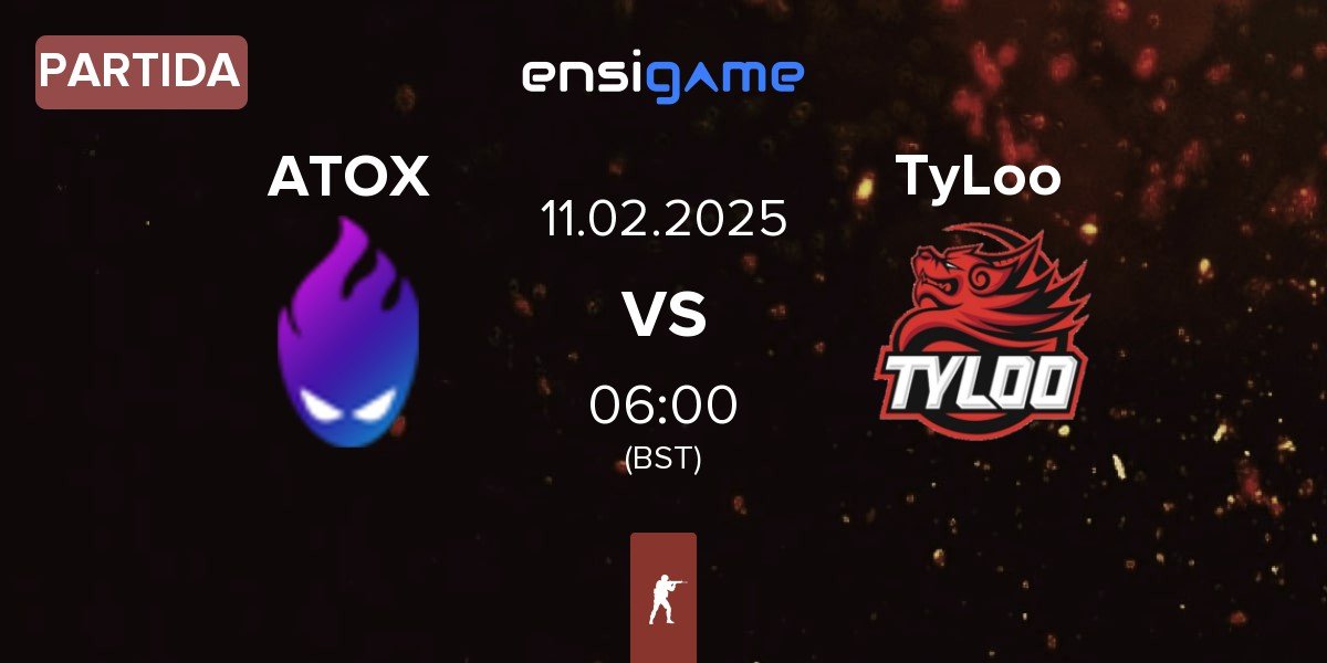 Partida ATOX vs TyLoo | 11.02