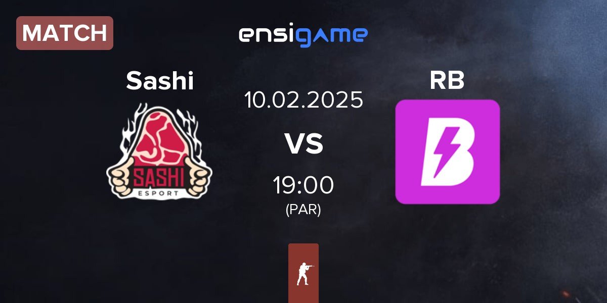 Match Sashi Esport Sashi vs RUSH B RB | 10.02