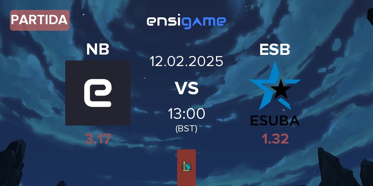 Partida Nightbirds NB vs eSuba ESB | 12.02