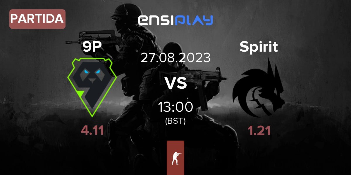 Partida 9 Pandas 9P vs Team Spirit Spirit | 27.08