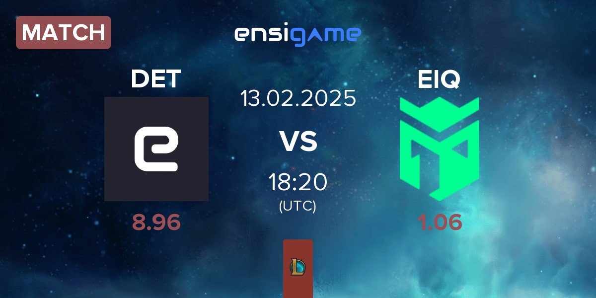 Match Dynamo Eclot Talents DET vs Entropiq EIQ | 13.02