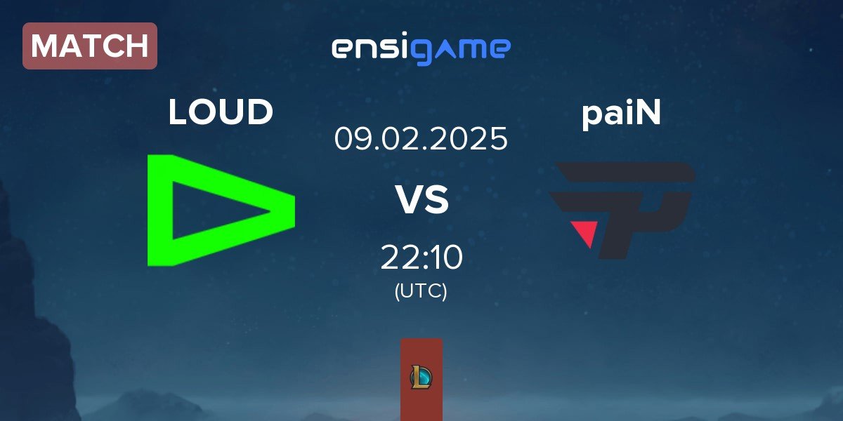 Match LOUD vs paiN Gaming paiN | 09.02