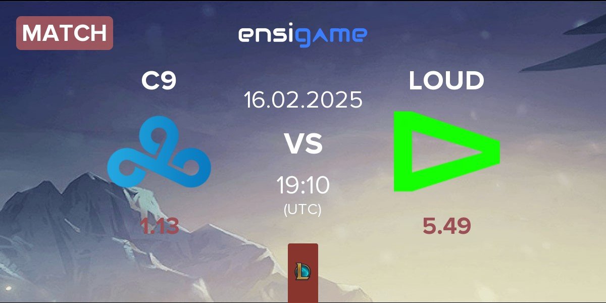 Match Cloud9 C9 vs LOUD | 16.02