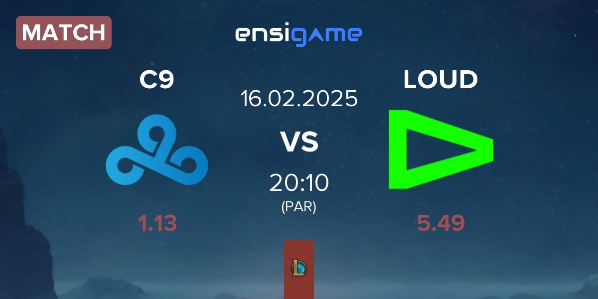 Match Cloud9 C9 vs LOUD | 16.02