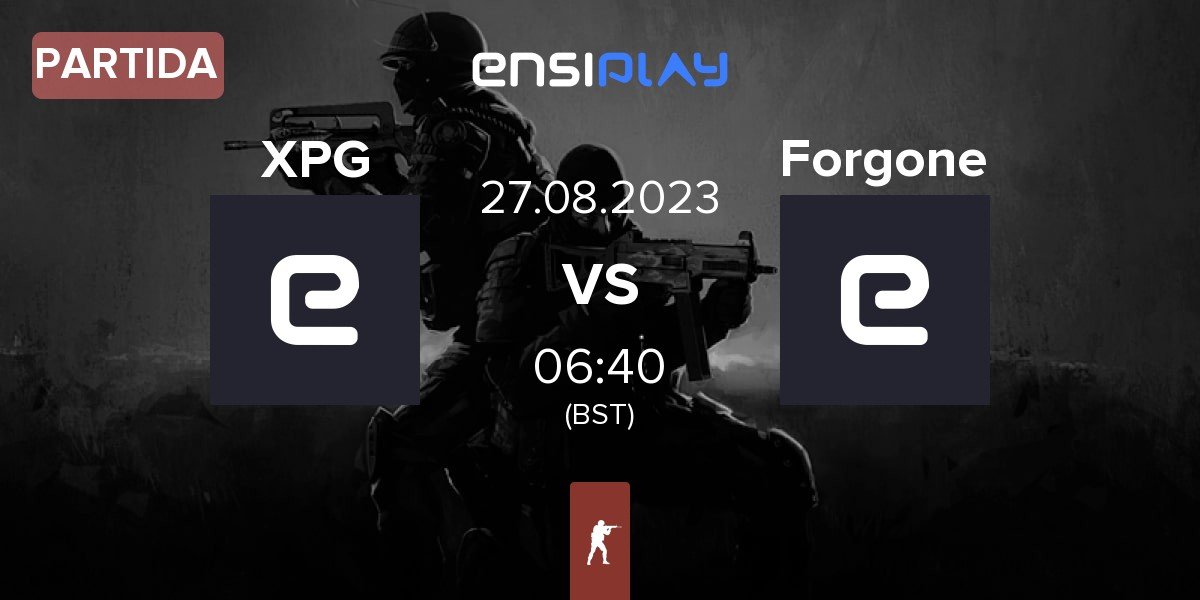 Partida Xiao Pang Gaming XPG vs Forgone | 27.08