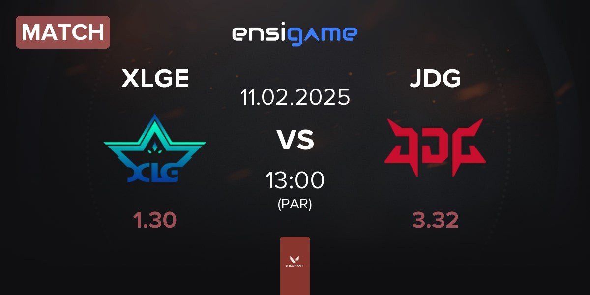 Match XLG Esports XLGE vs JD Gaming JDG | 11.02