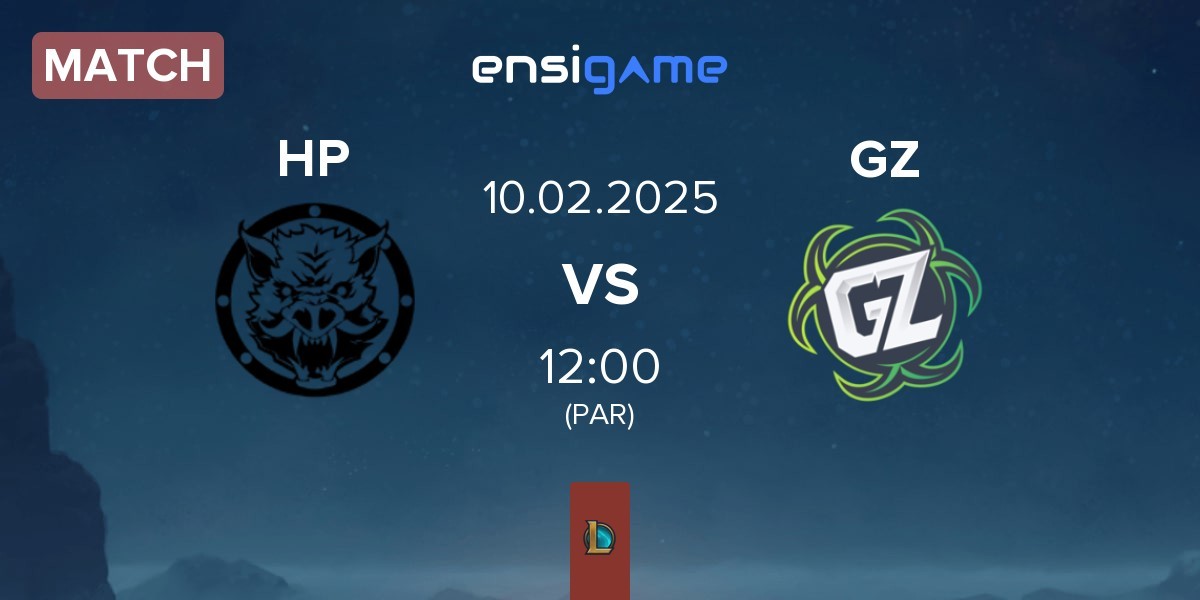 Match HELL PIGS HP vs Ground Zero Gaming GZ | 10.02