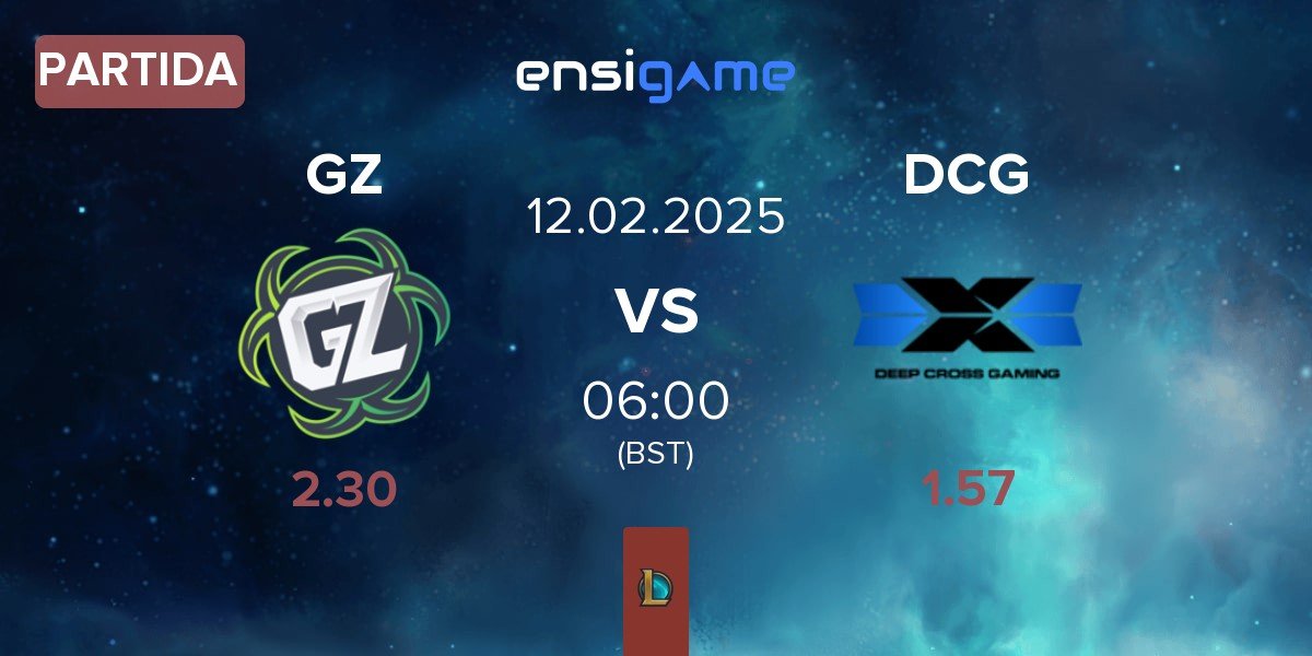 Partida Ground Zero Gaming GZ vs Deep Cross Gaming DCG | 12.02