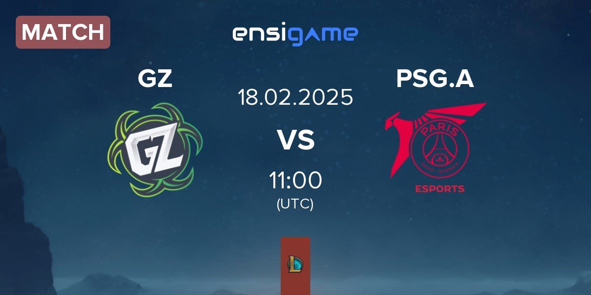 Match Ground Zero Gaming GZ vs PSG Talon Academy PSG.A | 18.02