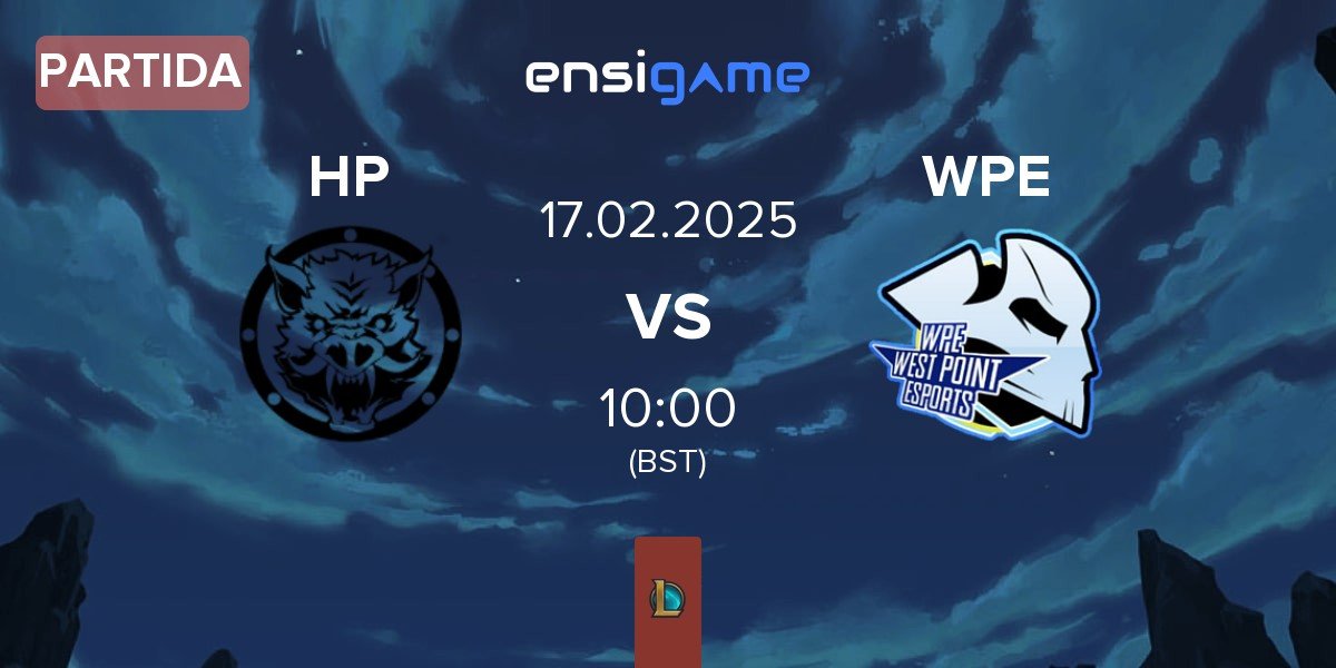 Partida HELL PIGS HP vs West Point Esports WPE | 17.02