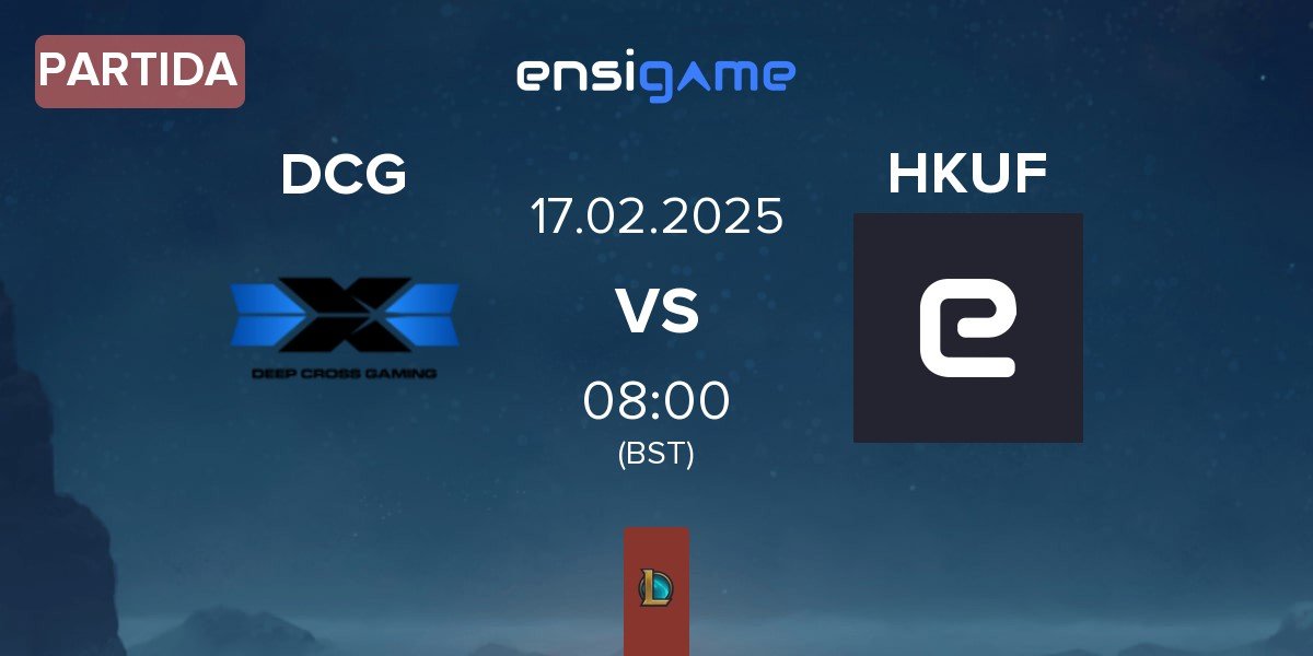 Partida Deep Cross Gaming DCG vs Hungkuang Falcon HKUF | 17.02