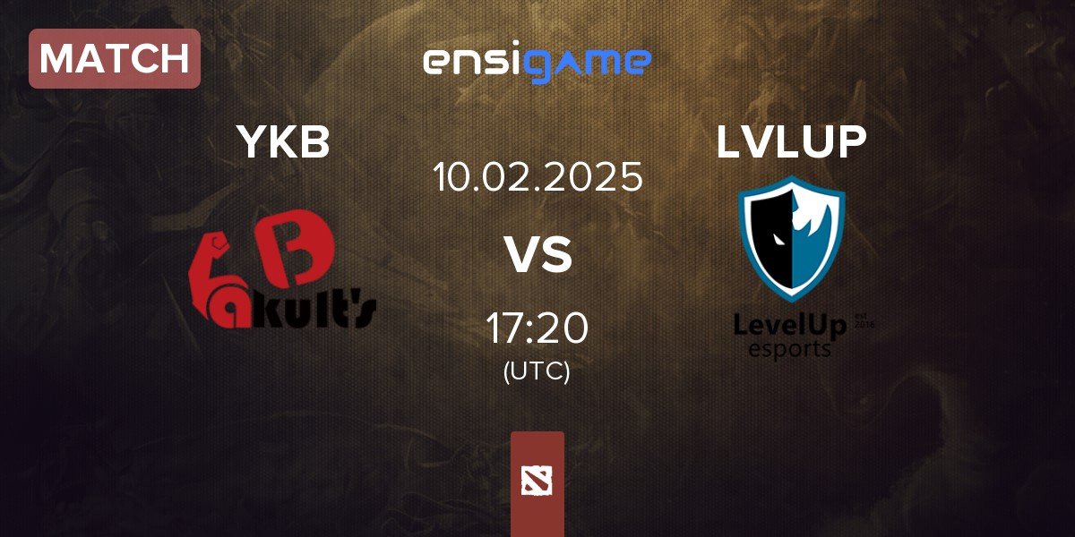 Match Yakult Brothers YKB vs Level UP LVLUP | 10.02