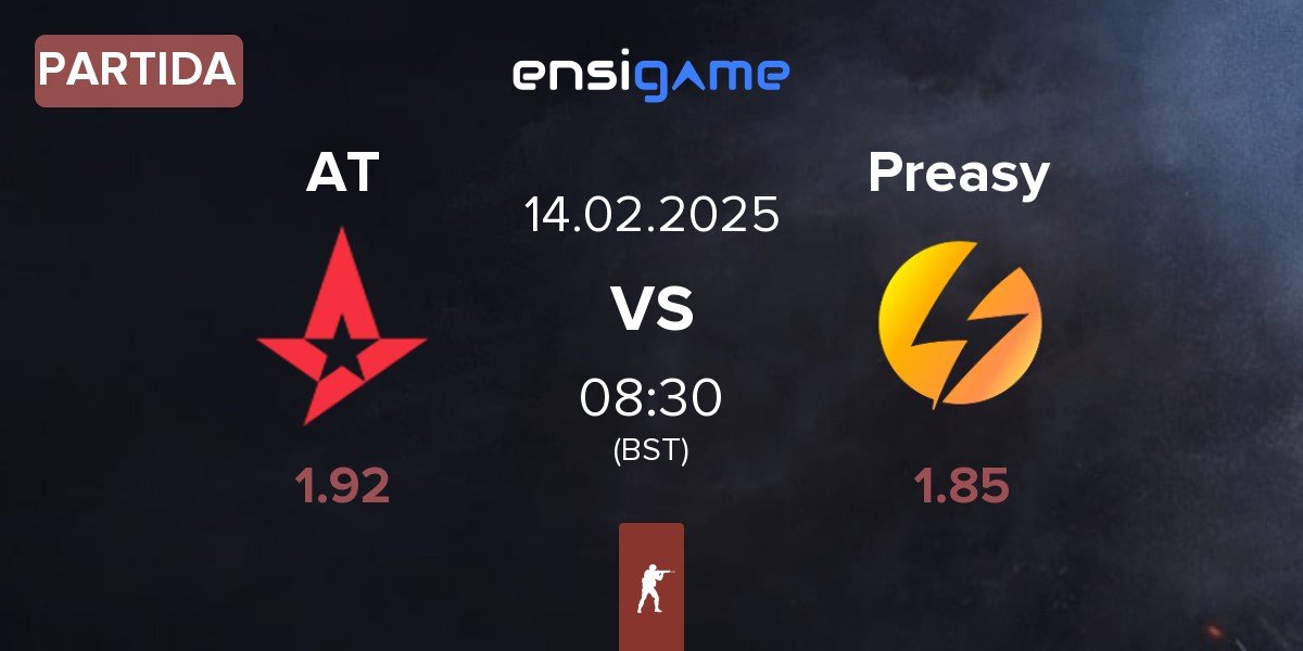 Partida Astralis Talent AT vs Preasy Esport Preasy | 14.02