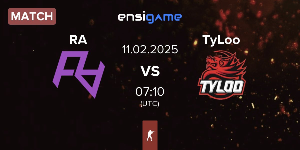 Match Rare Atom RA vs TyLoo | 11.02