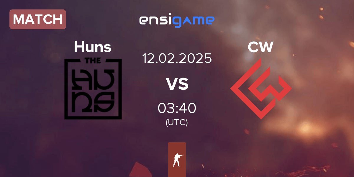 Match The Huns Esports Huns vs Chinggis Warriors CW | 12.02