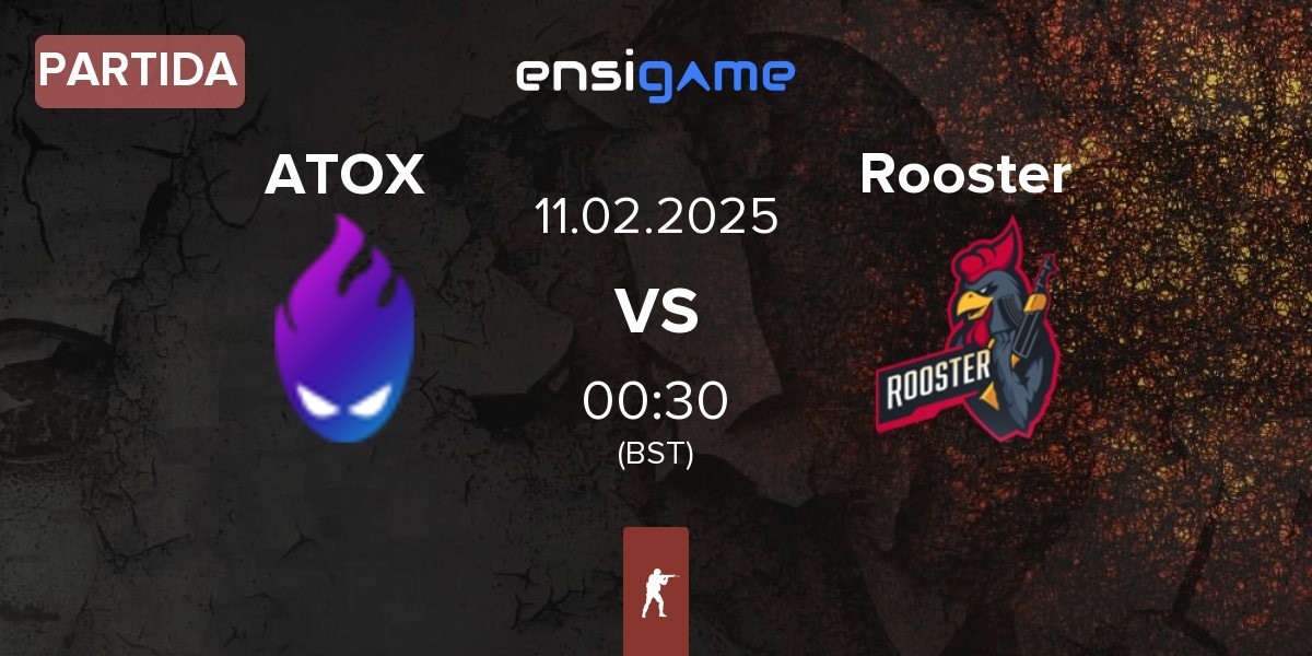 Partida ATOX vs Rooster | 11.02