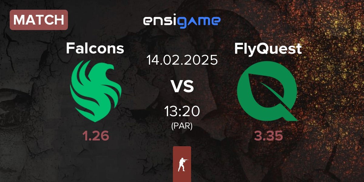 Match Team Falcons Falcons vs FlyQuest | 14.02