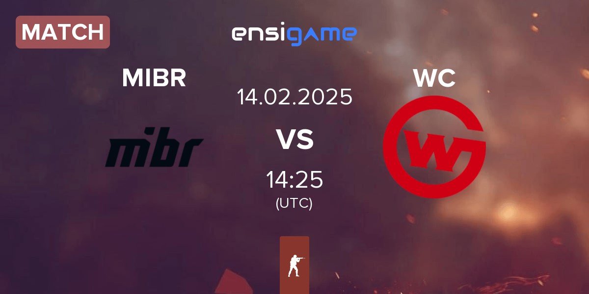 Match Made in Brazil MIBR vs Wildcard Gaming WC | 14.02