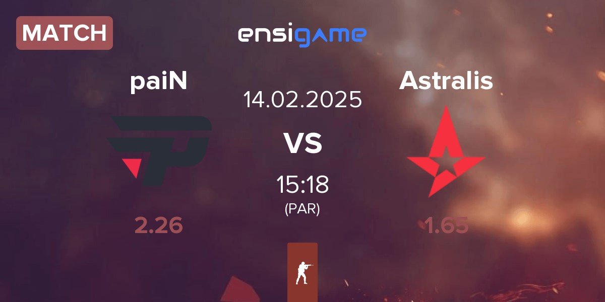 Match paiN Gaming paiN vs Astralis | 14.02