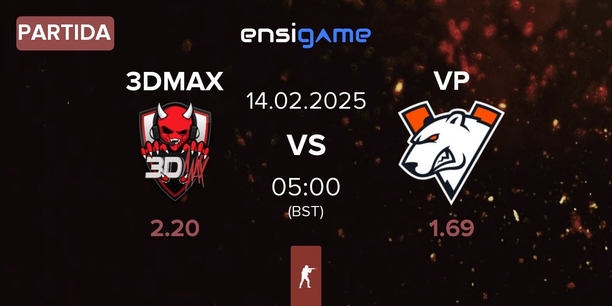 Partida 3DMAX vs Virtus.Pro VP | 14.02