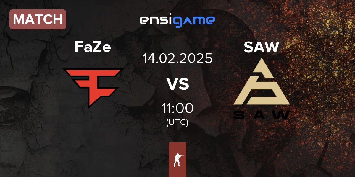 Match FaZe Clan FaZe vs SAW | 14.02