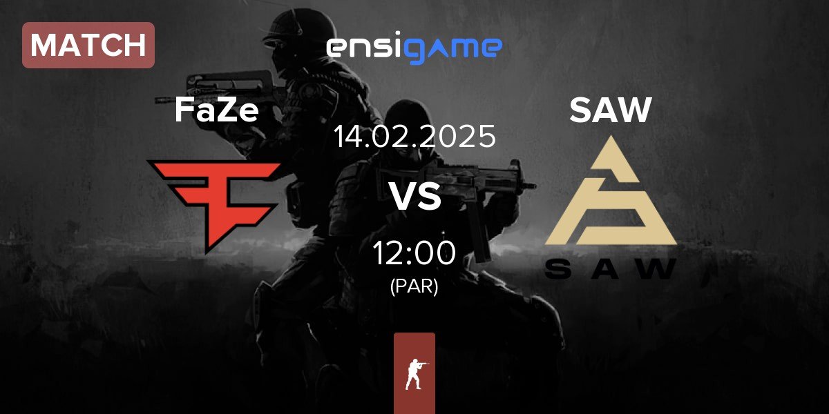 Match FaZe Clan FaZe vs SAW | 14.02