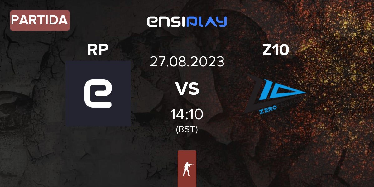 Partida RedPack RP vs Zero Tenacity Z10 | 27.08