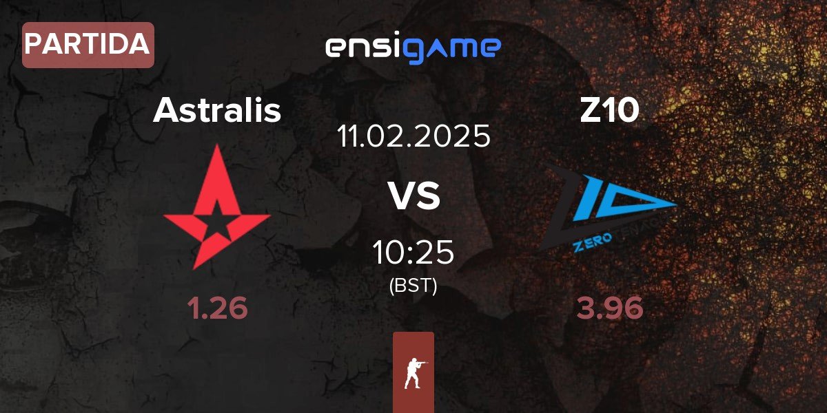 Partida Astralis vs Zero Tenacity Z10 | 11.02