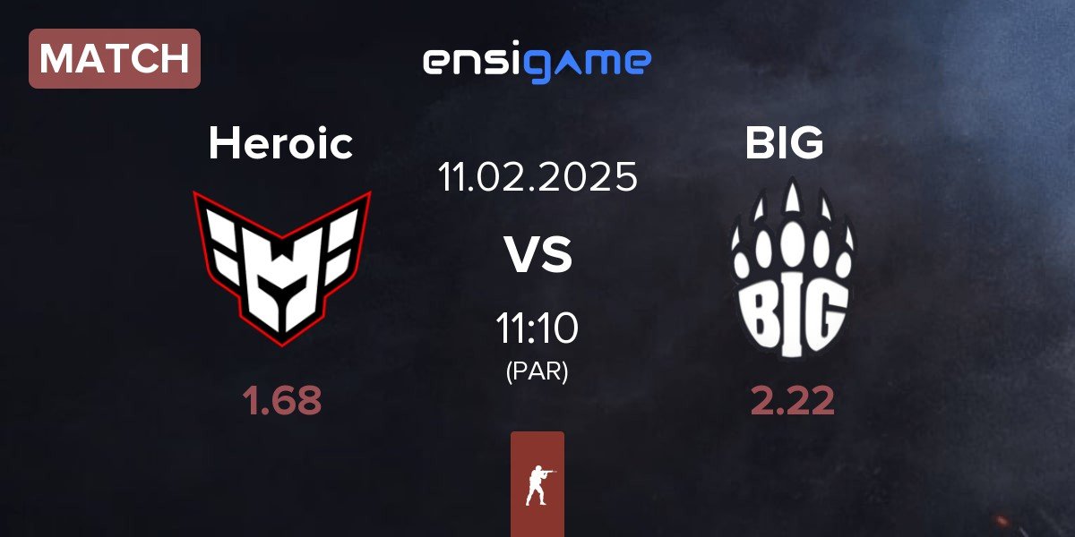 Match Heroic vs BIG | 11.02