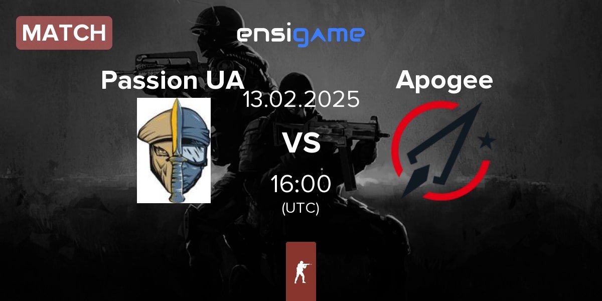 Match Passion UA vs Apogee | 13.02