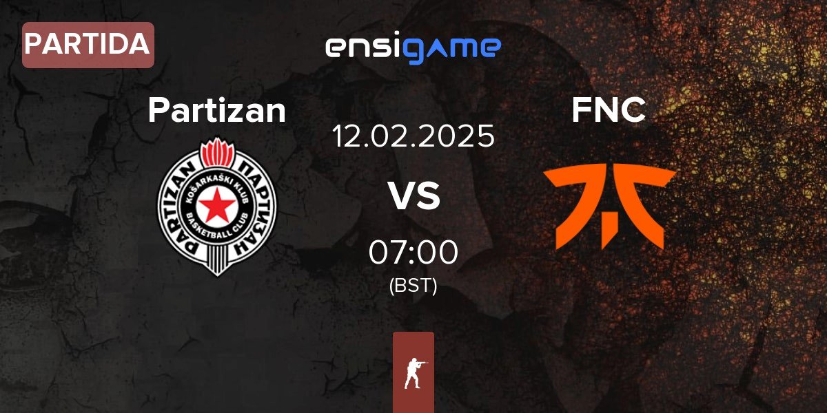 Partida Partizan vs Fnatic FNC | 12.02