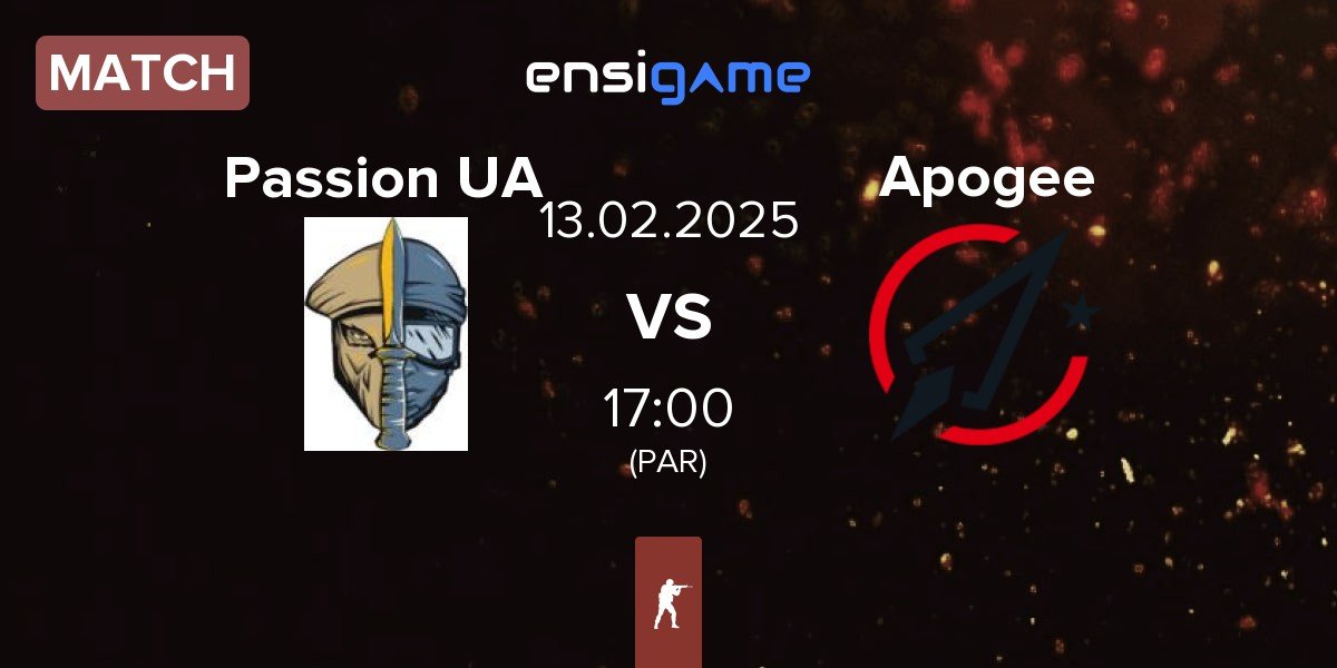 Match Passion UA vs Apogee | 13.02