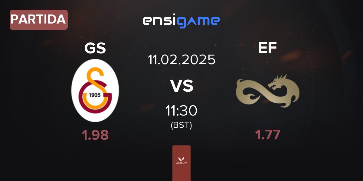 Partida Galatasaray Esports GS vs Eternal Fire EF | 11.02