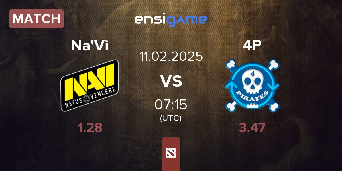 Match Natus Vincere Na'Vi vs 4Pirates 4P | 11.02