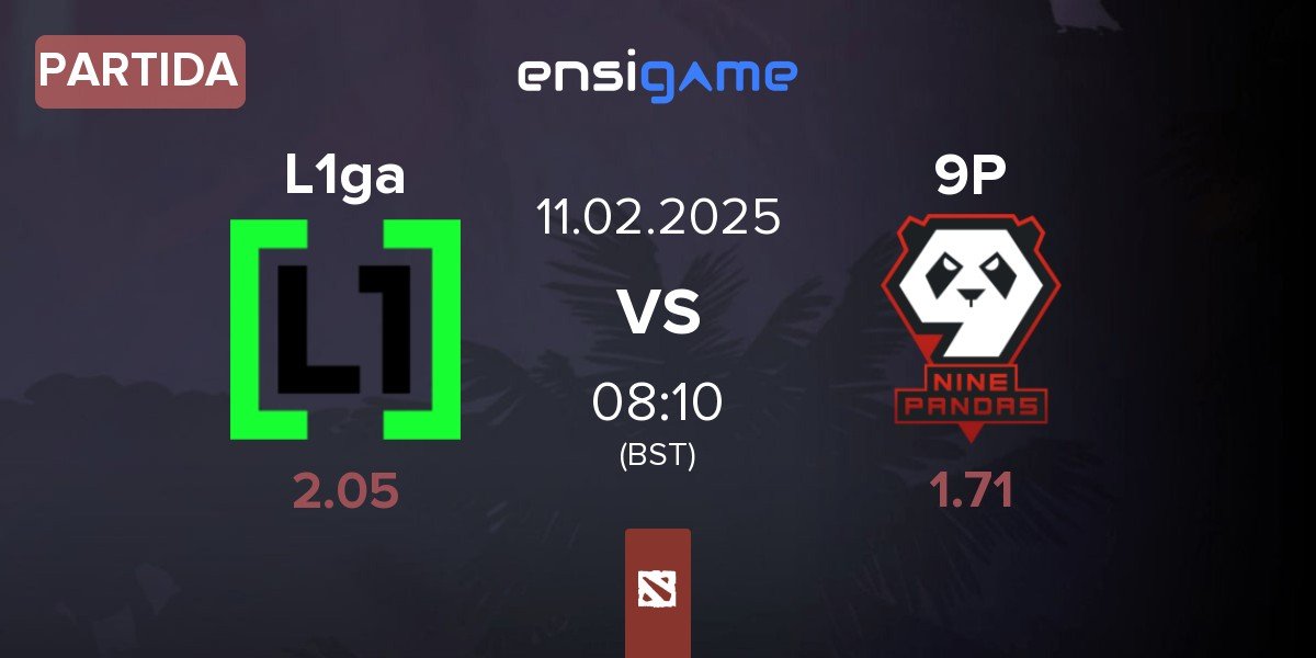 Partida L1ga Team L1ga vs 9Pandas 9P | 11.02