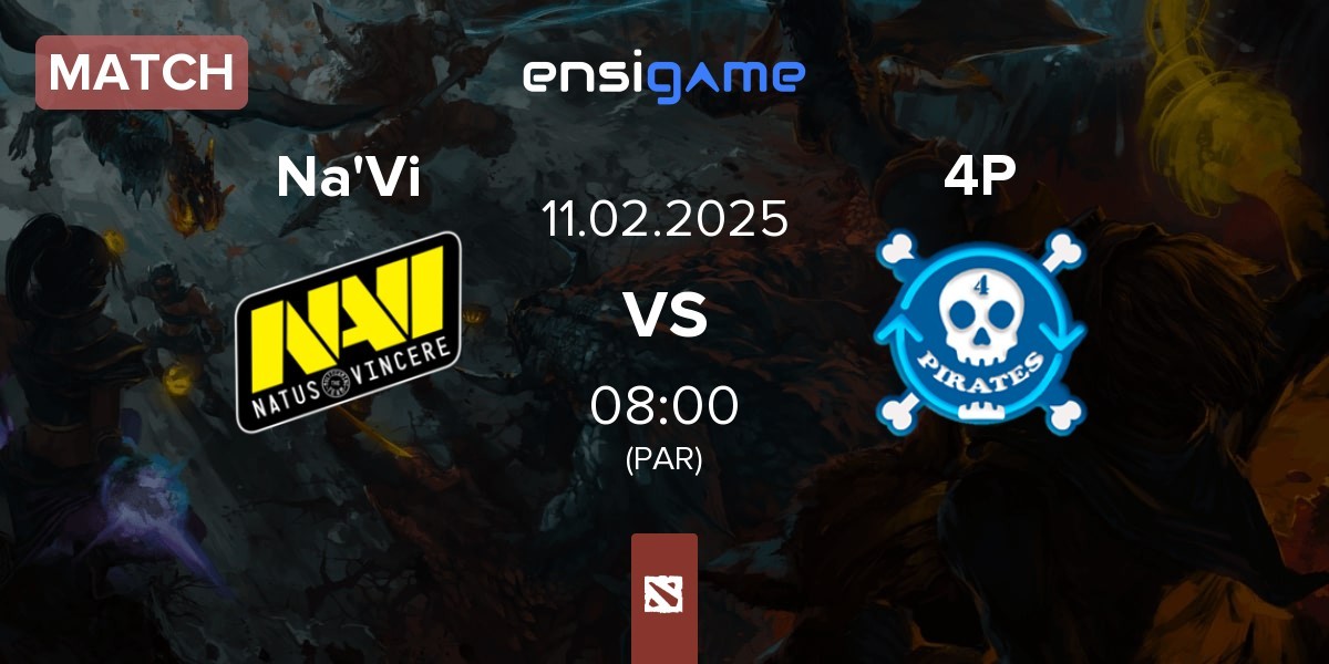 Match Natus Vincere Na'Vi vs 4Pirates 4P | 11.02