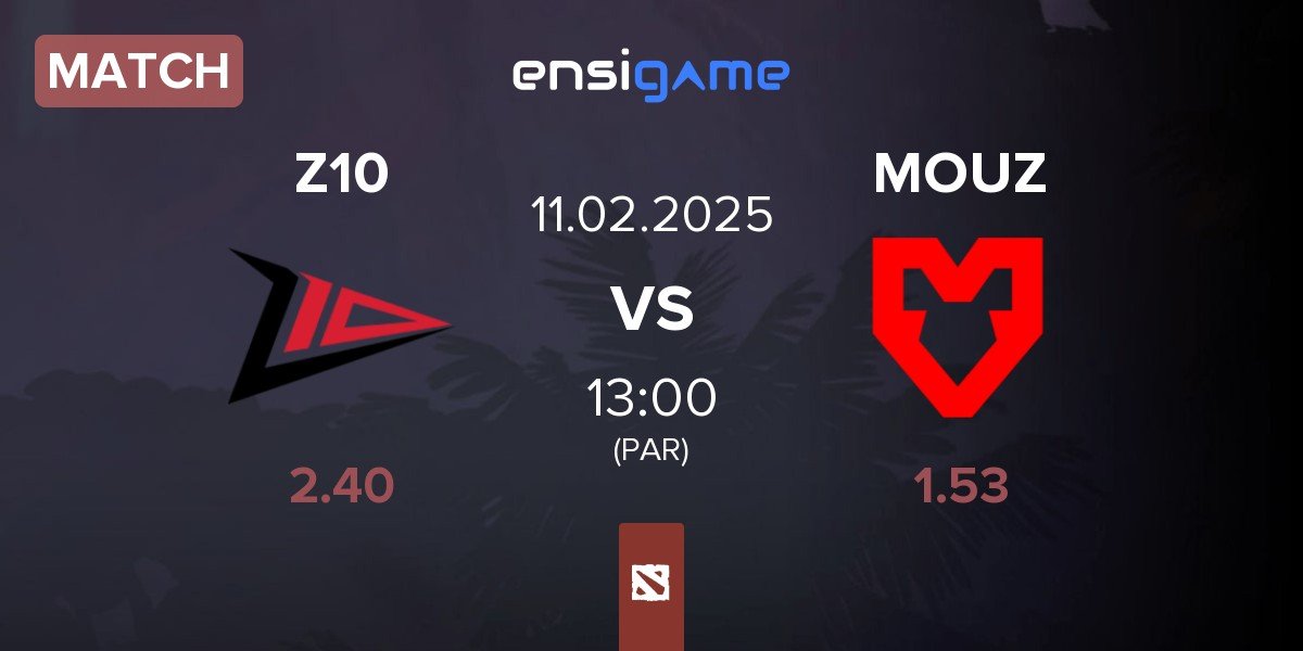 Match Zero Tenacity Z10 vs MOUZ | 11.02