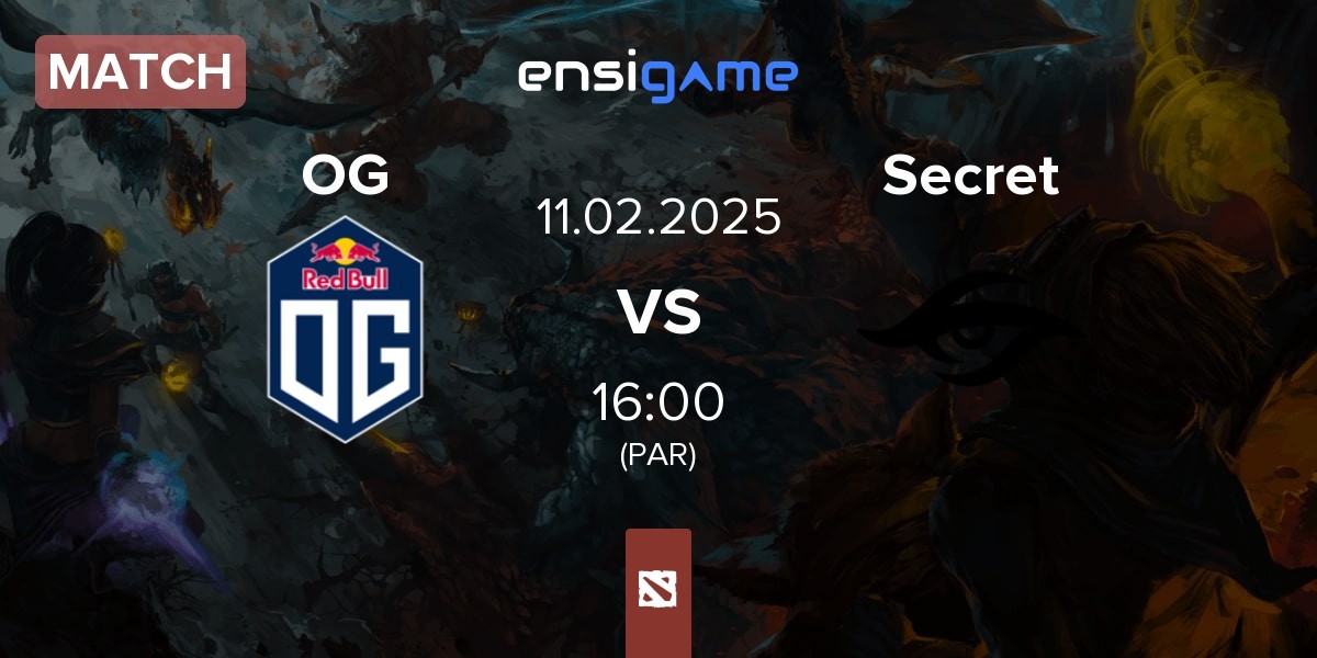 Match OG vs Team Secret Secret | 11.02