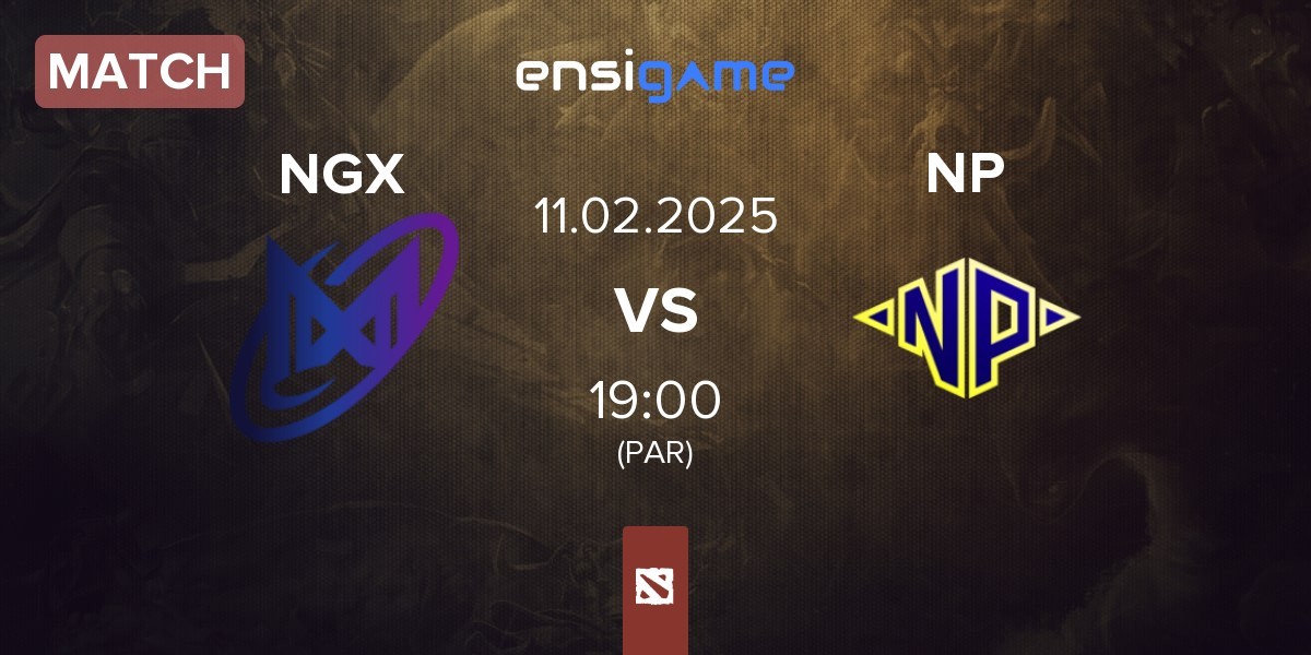 Match Nigma Galaxy NGX vs Night Pulse NP | 11.02