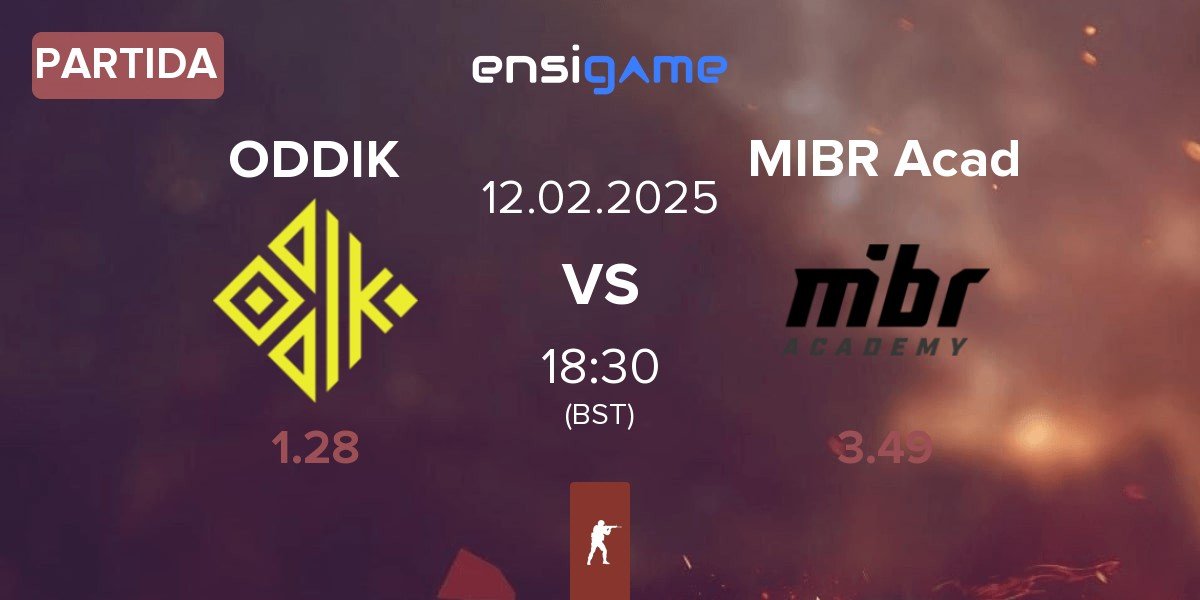 Partida ODDIK vs MIBR Academy MIBR Acad | 12.02