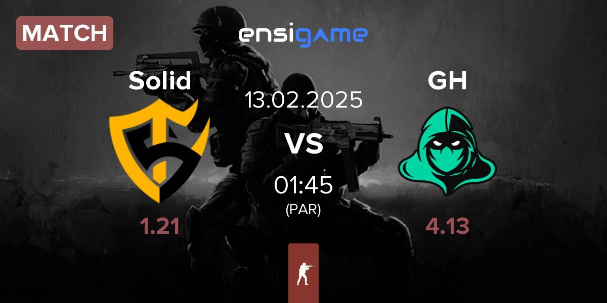 Match Team Solid Solid vs GameHunters GH | 13.02