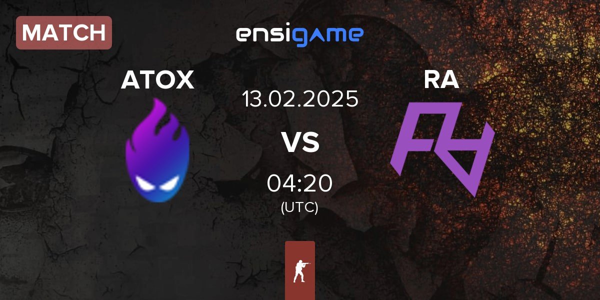 Match ATOX vs Rare Atom RA | 13.02