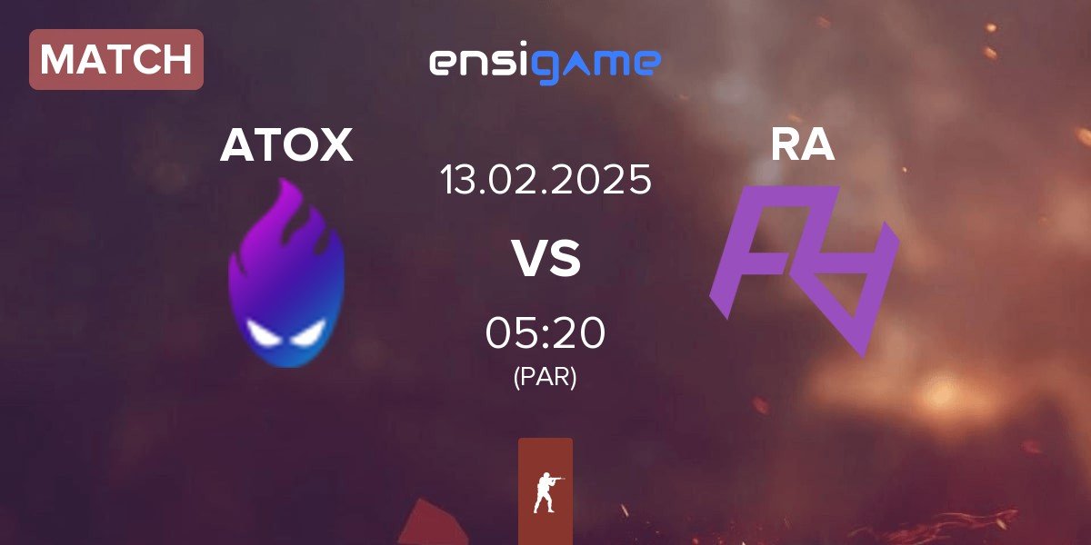 Match ATOX vs Rare Atom RA | 13.02