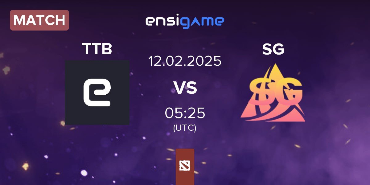 Match Team TideBound TTB vs Spiky Gaming SG | 12.02