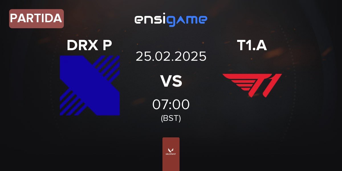 Partida DRX Prospects DRX P vs T1 Academy T1.A | 25.02